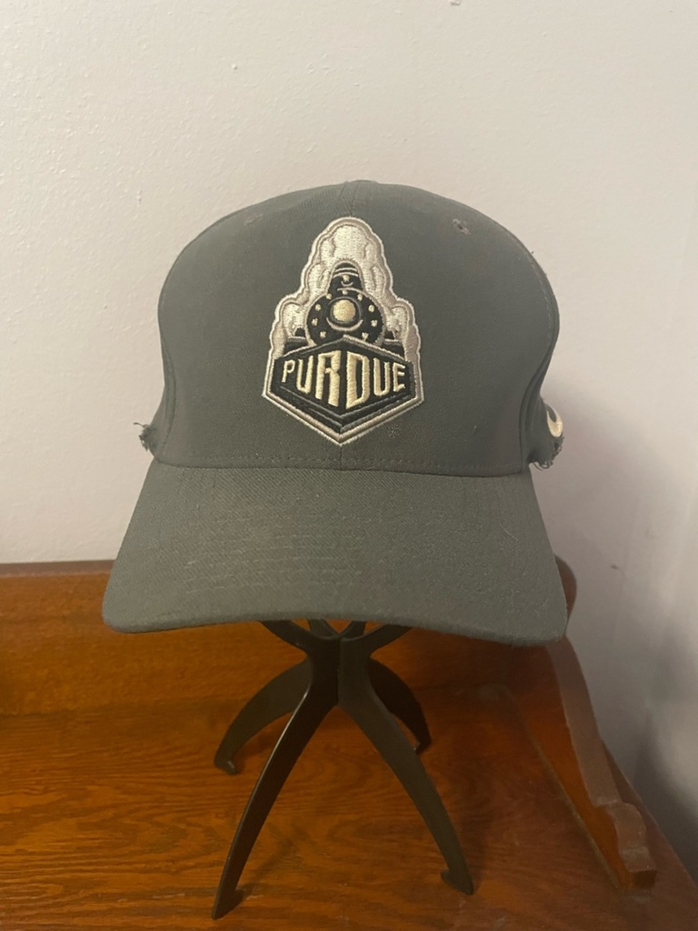 Nike Black Purdue Embroidered Logo Baseball Cap